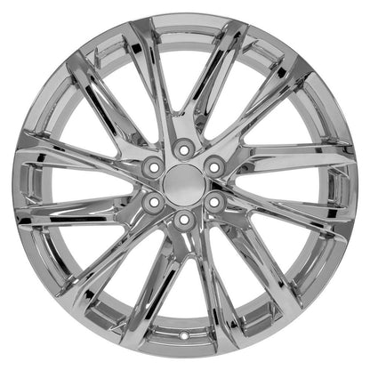 24" Replica Wheel CA90 Fits Cadillac Escalade 24x10 Chrome Wheel