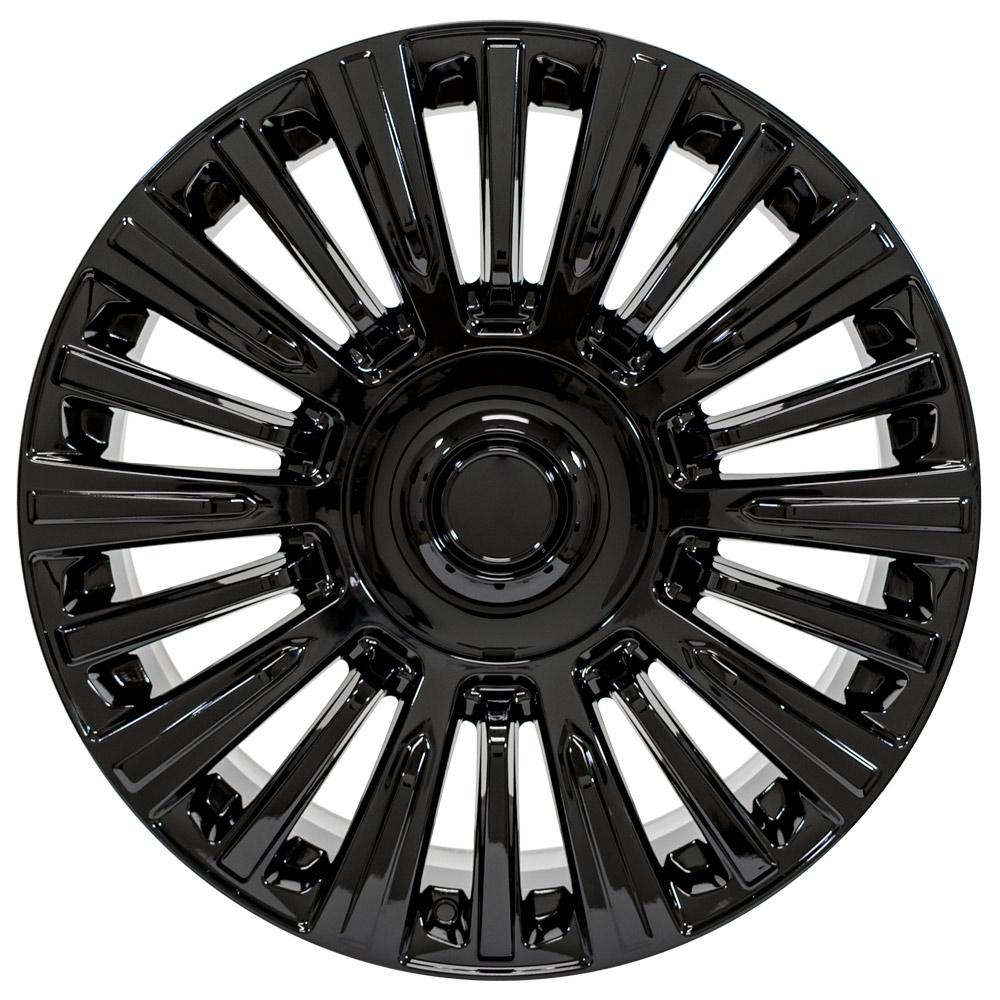 22" Replica Wheel CA92 Fits Cadillac Escalade 22x9 Gloss Black Wheel