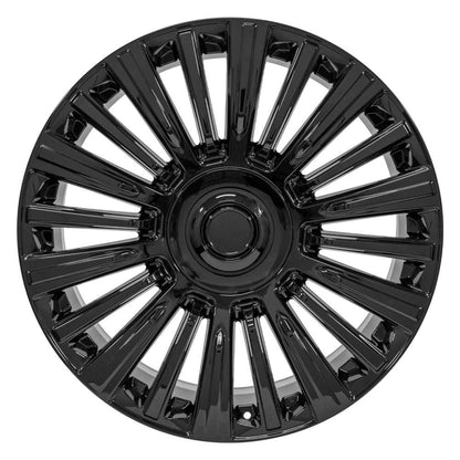 24" Replica Wheel CA92 Fits Cadillac Escalade 24x10 Gloss Black Wheel