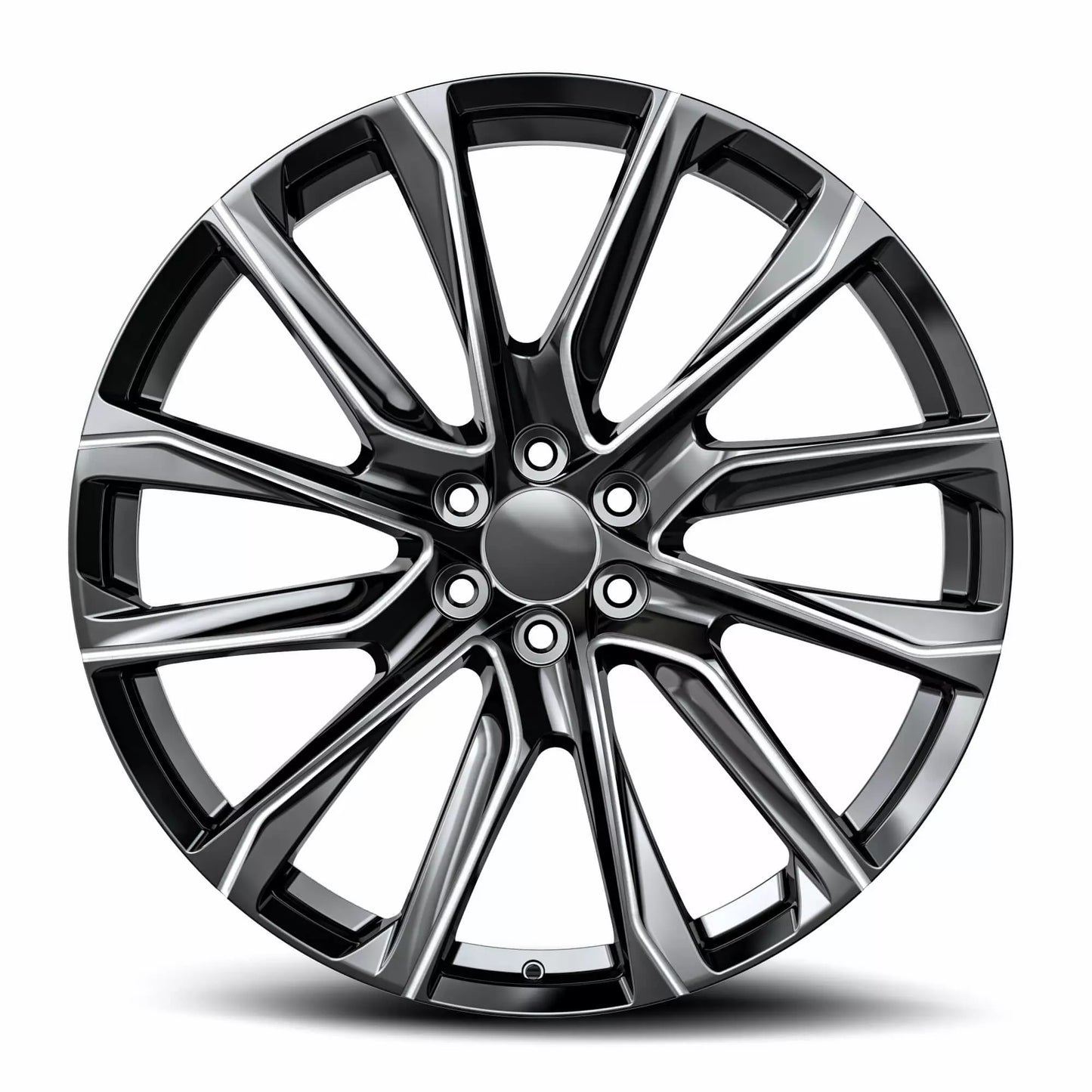 O.E. REVOLUTION CAD-34 26X10 31 6X139.7 GLOSS BLACK & MILLED