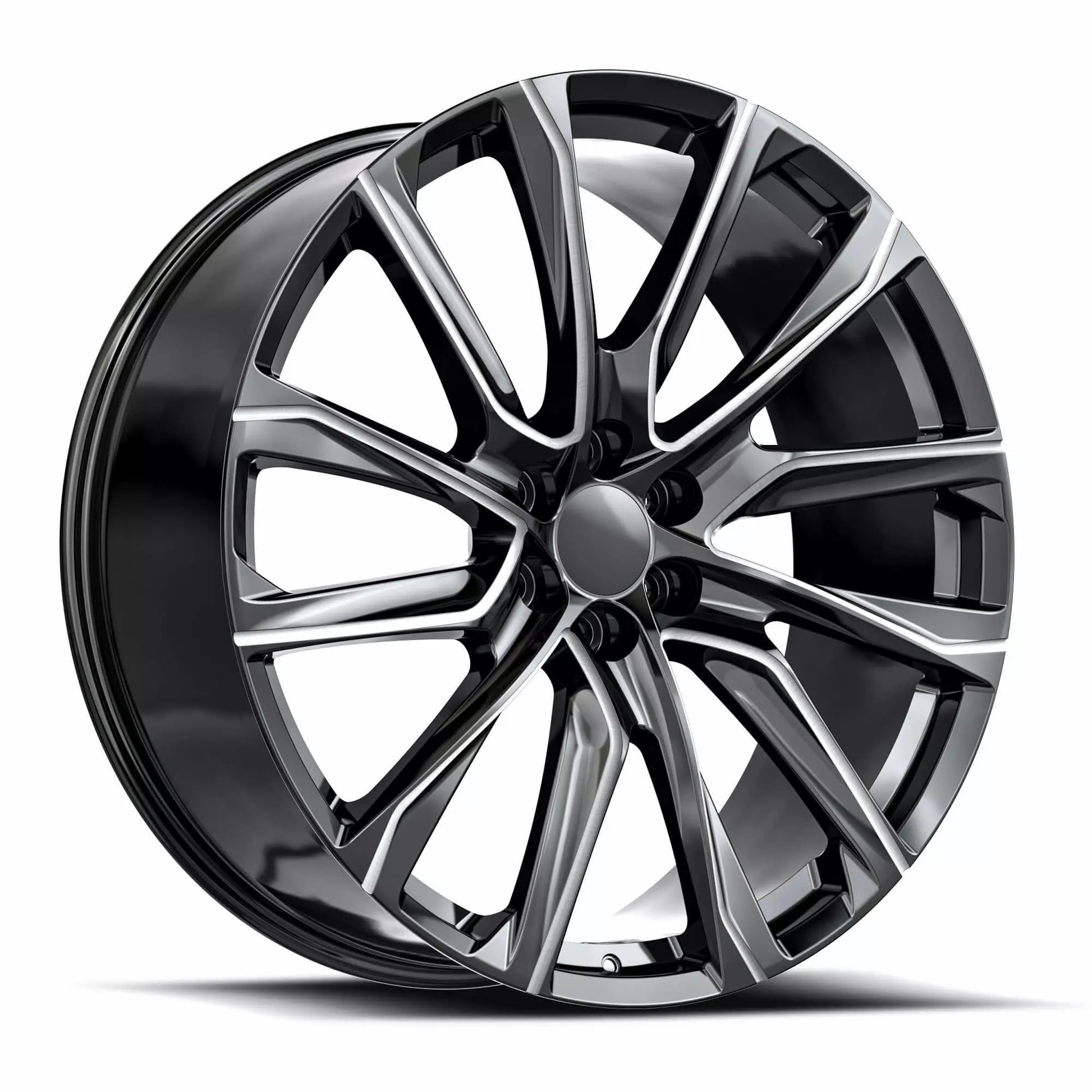 O.E. REVOLUTION CAD-34 26X10 31 6X139.7 GLOSS BLACK & MILLED