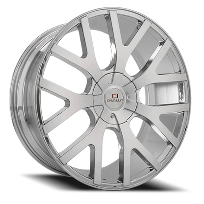 CAVALLO CLV-15 22X8.5 38 5X112/5X114.3 CHROME