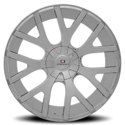 CAVALLO CLV-15 22X8.5 38 5X112/5X114.3 CHROME
