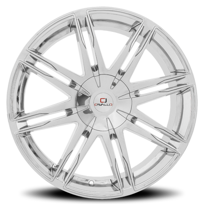 CAVALLO CLV-18 20X8.5 35 5X110/5X114.3 CHROME