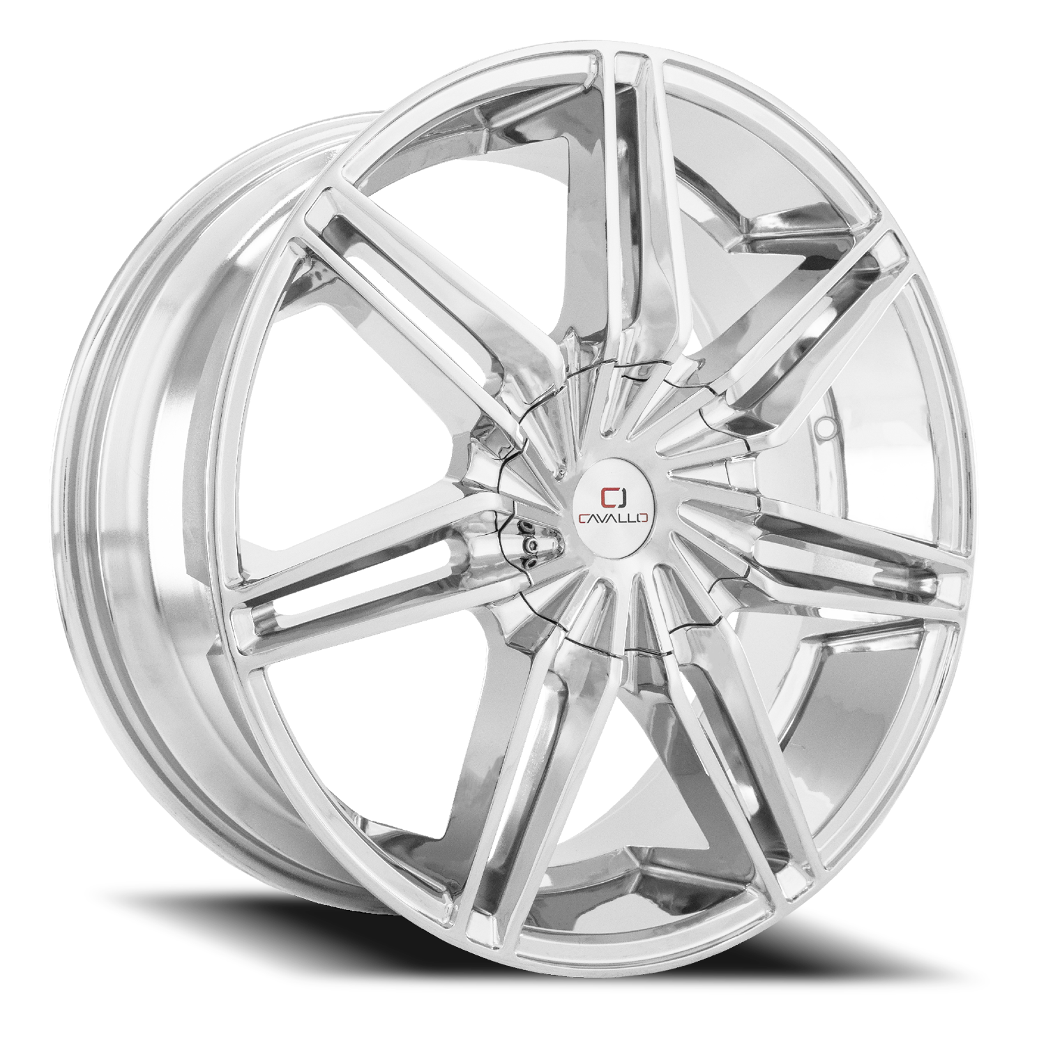 CAVALLO CLV-19 22X9.5 25 6X135/6X139.7 CHROME