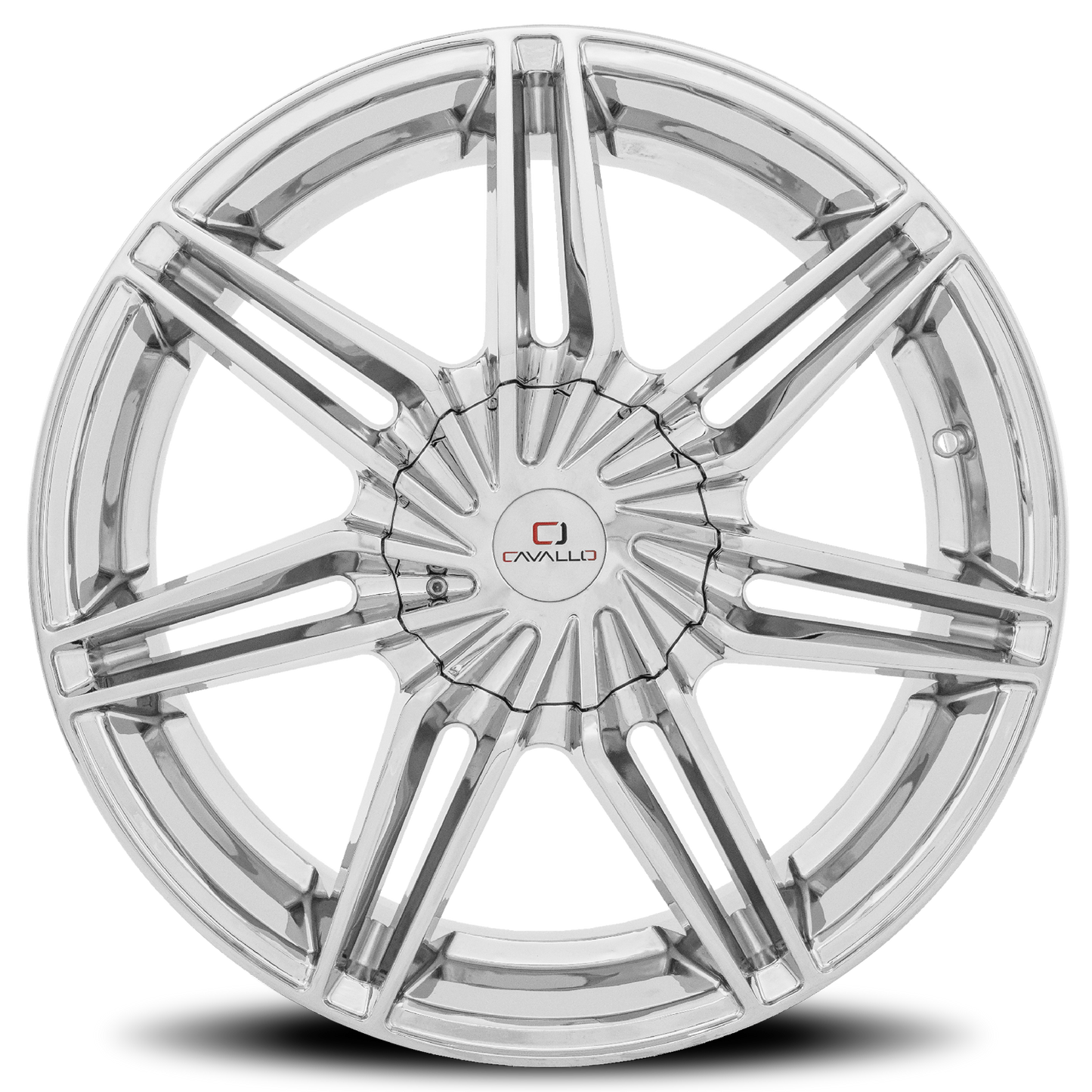 CAVALLO CLV-19 22X9.5 25 6X135/6X139.7 CHROME