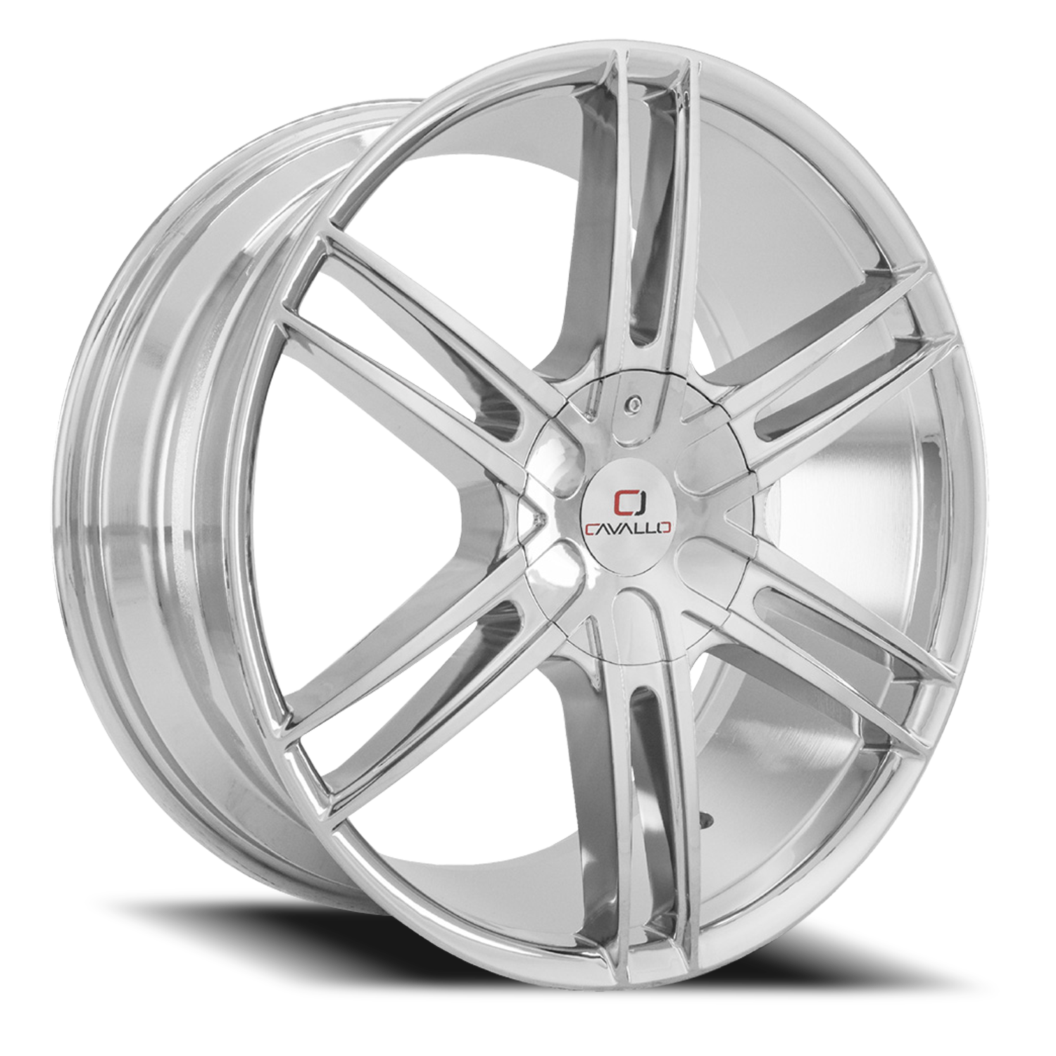 CAVALLO CLV-20 20X8.5 15 5X115/5X120 CHROME