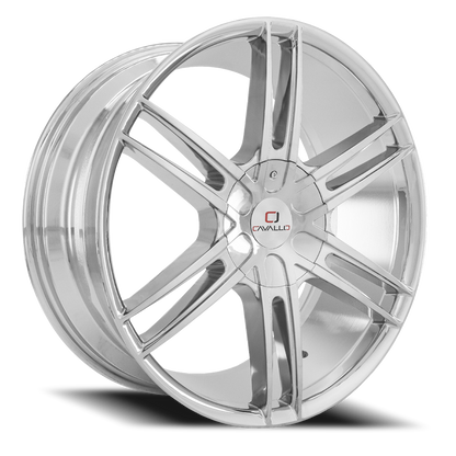 CAVALLO CLV-20 22X8.5 38 5X112/5X114.3 CHROME