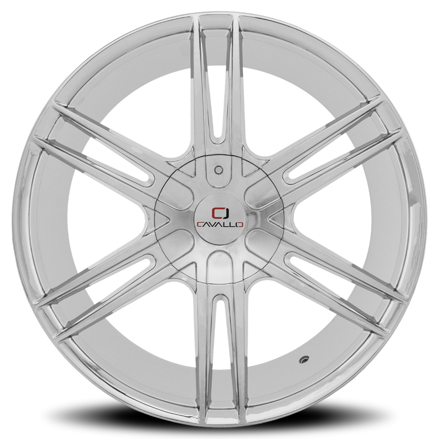 CAVALLO CLV-20 20X8.5 15 5X115/5X120 CHROME