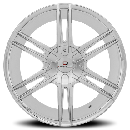 CAVALLO CLV-20 20X8.5 15 5X115/5X120 CHROME