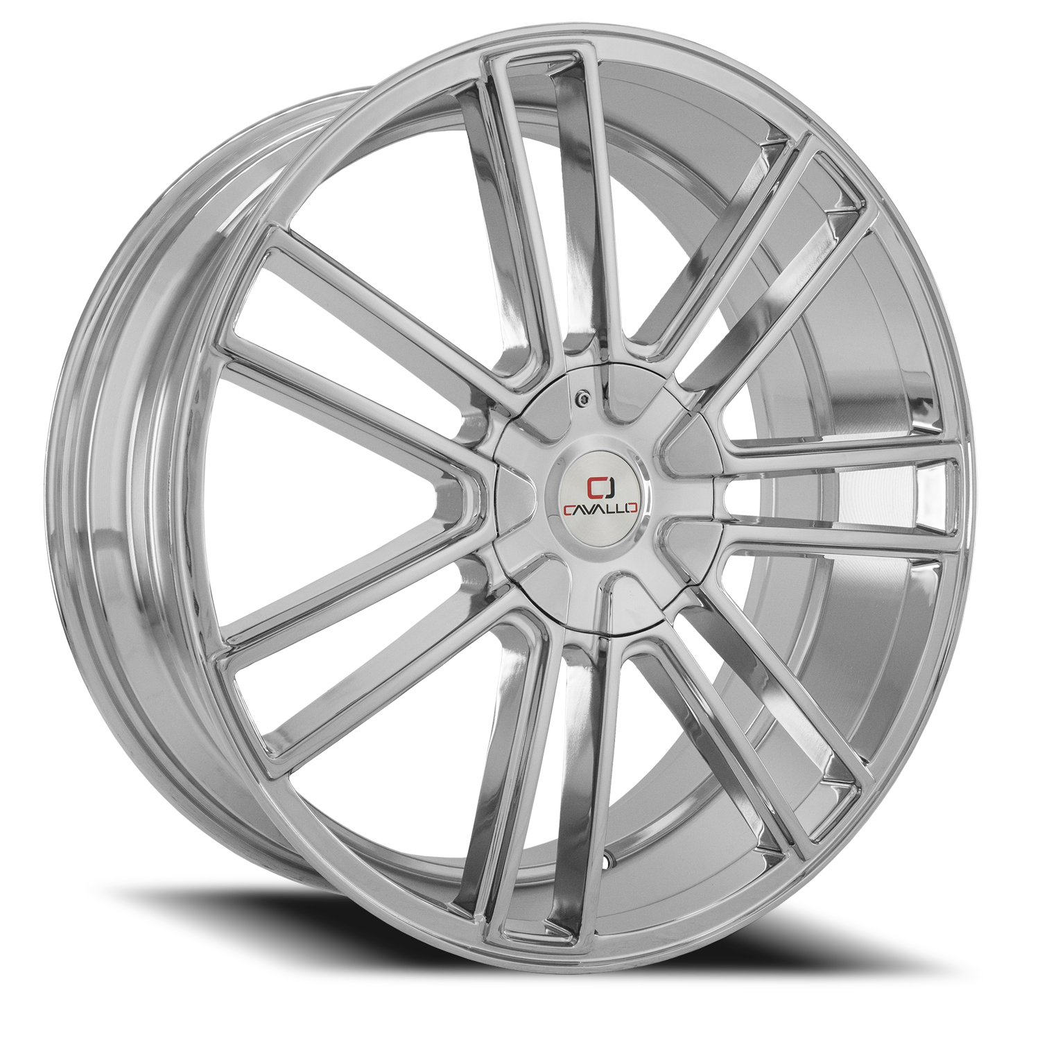 CAVALLO CLV-21 22X9.5 15 5X115/5X120 CHROME