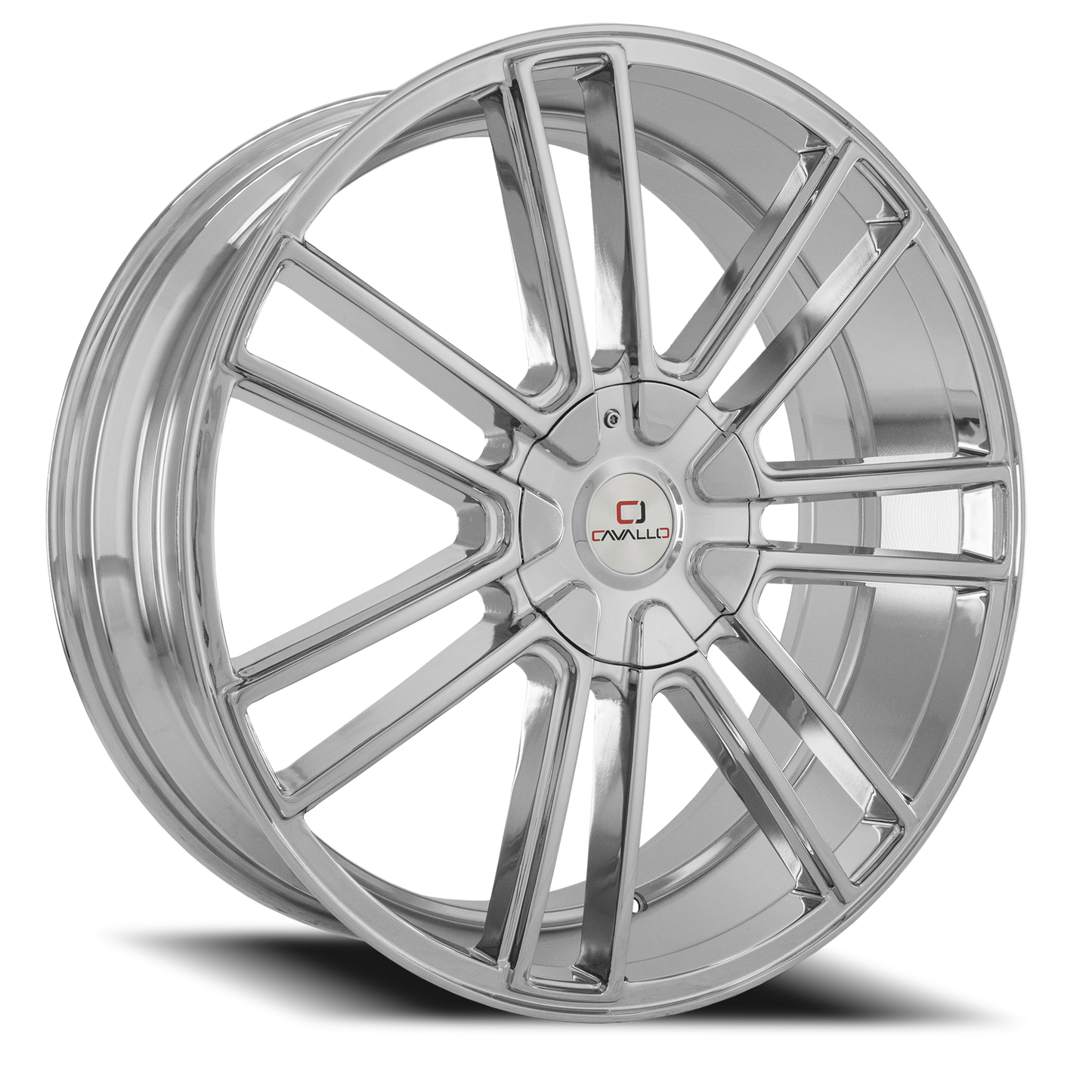 CAVALLO CLV-21 22X9.5 15 5X115/5X139.7 CHROME