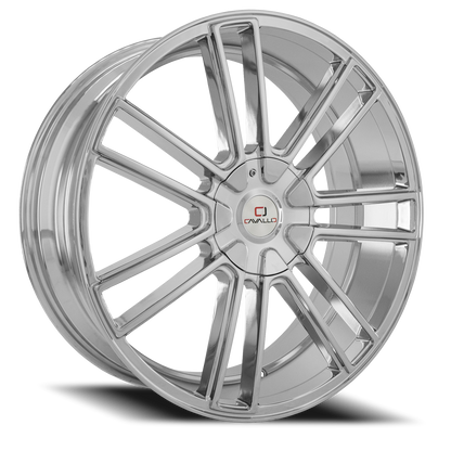 CAVALLO CLV-21 22X9.5 15 5X115/5X139.7 CHROME
