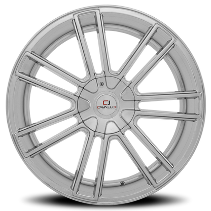 CAVALLO CLV-21 22X9.5 15 5X115/5X139.7 CHROME