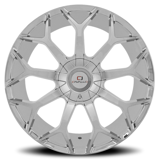 CAVALLO CLV-22 22X9.5 25 6X135/6X139.7 CHROME
