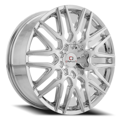 CAVALLO CLV-24 22X8.5 38 5X112/5X114.3 NANO CHROME