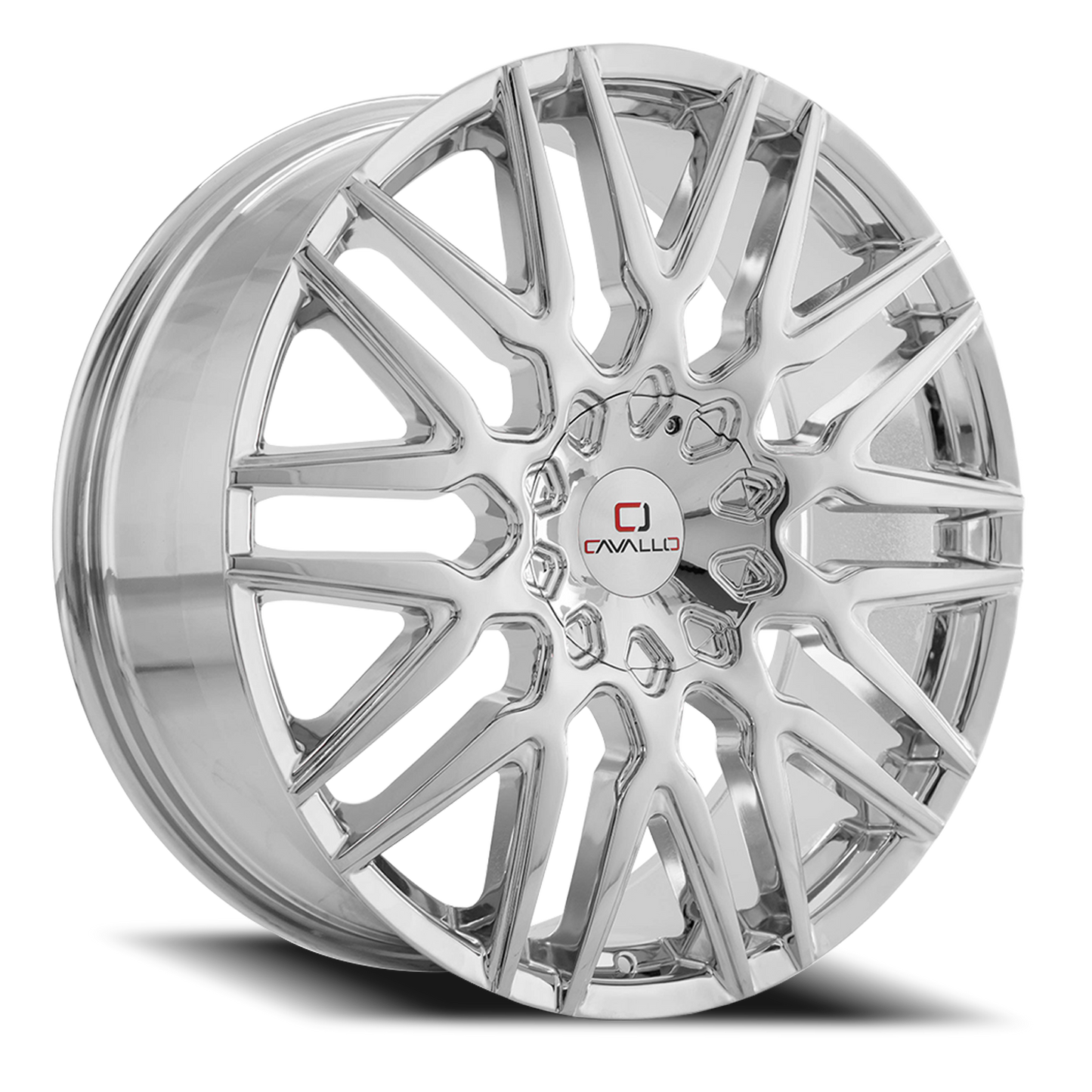 CAVALLO CLV-24 24X9 18 5X115/5X120 NANO CHROME