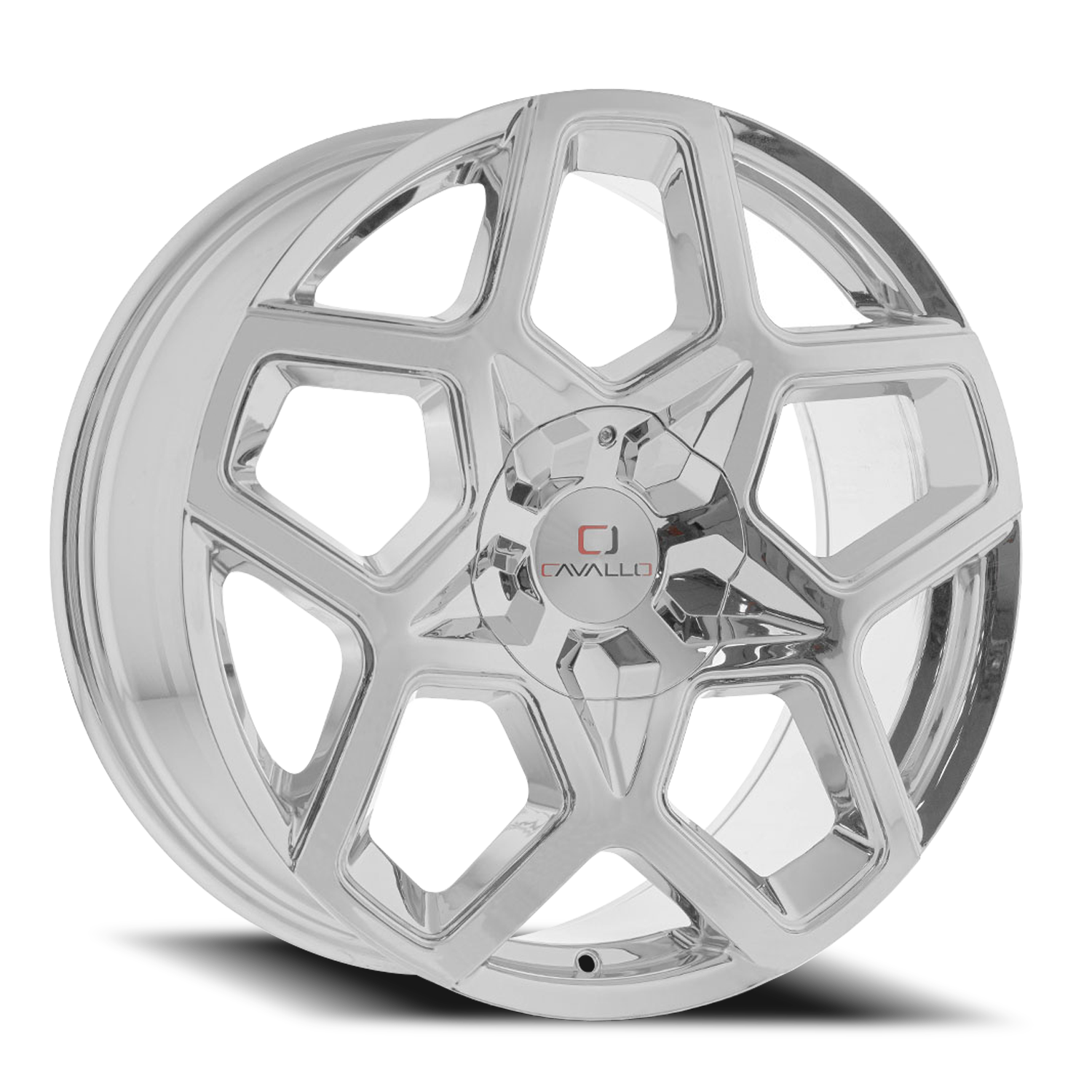 CAVALLO CLV-25 22X8.5 38 5X114.3/5X120 CHROME