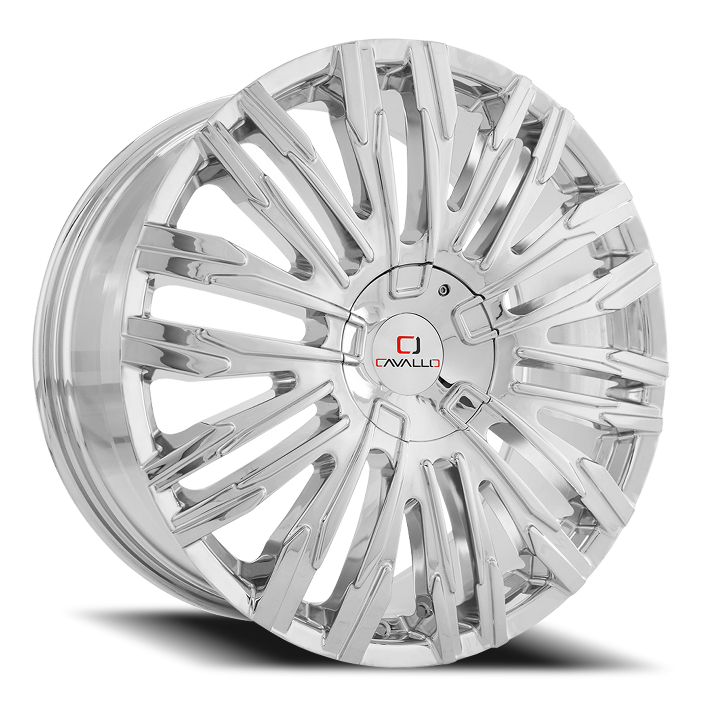 CAVALLO CLV-28 22X8.5 38 5X114.3/5X120 NANO CHROME