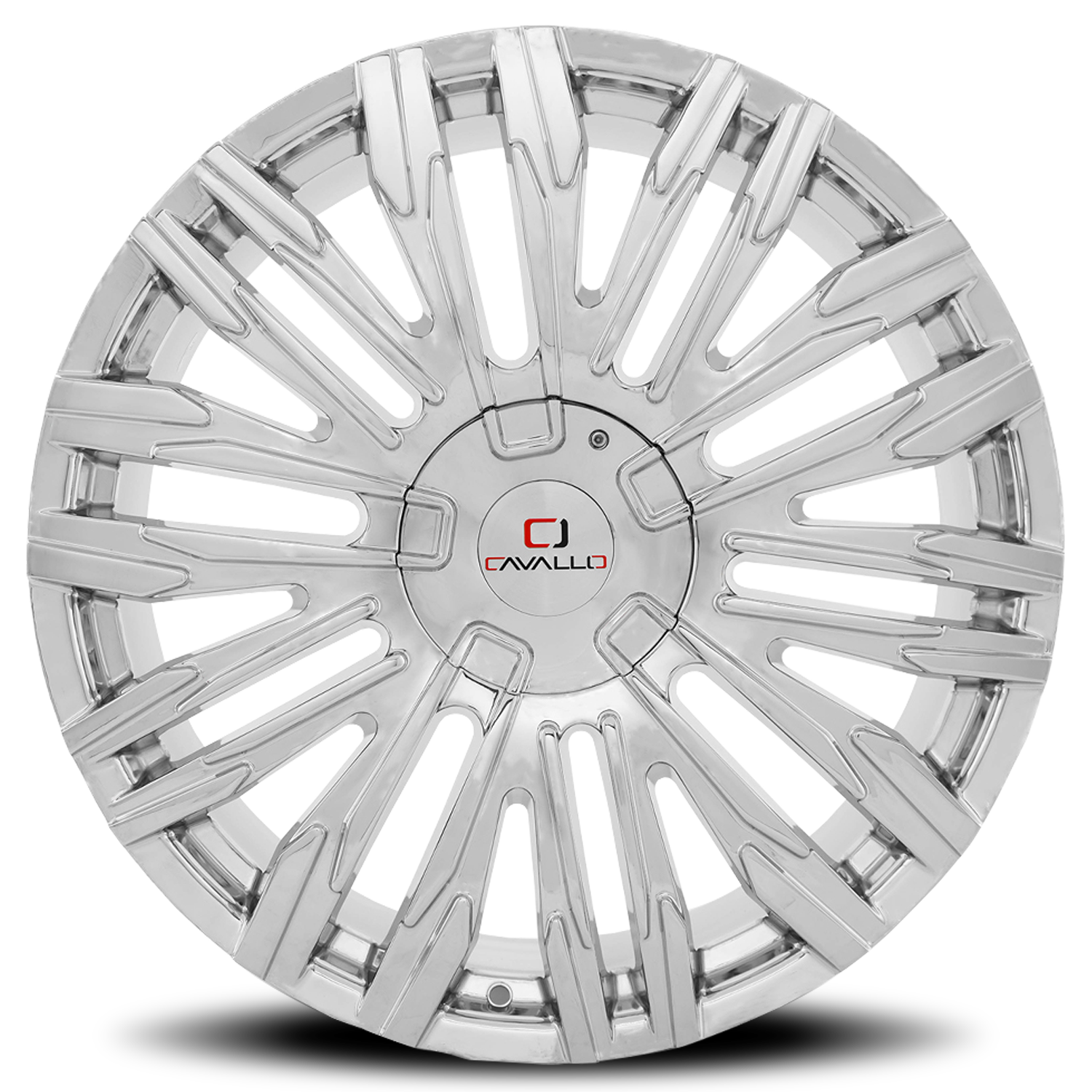 CAVALLO CLV-28 20X8.5 35 5X114.3/5X120 NANO CHROME