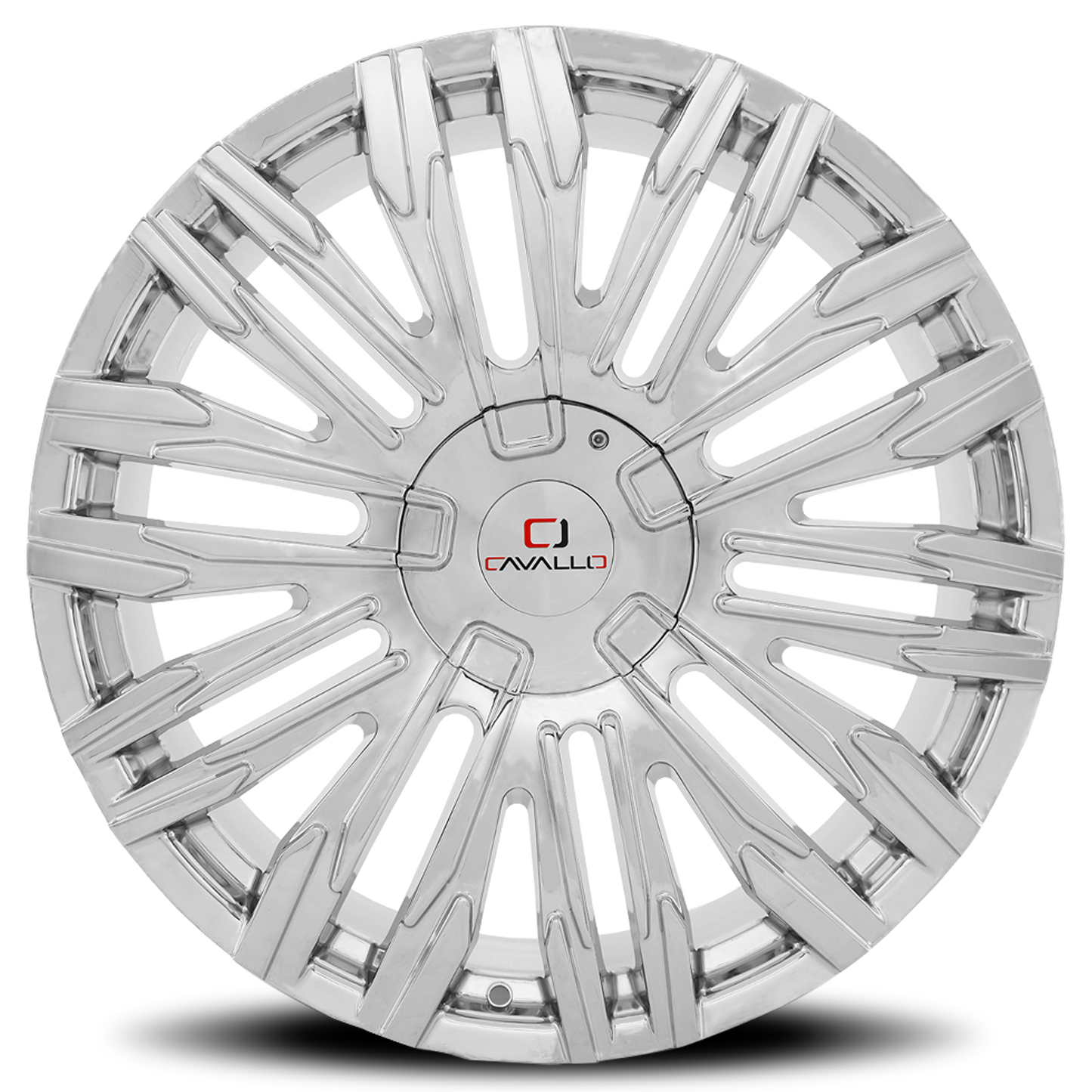 CAVALLO CLV-28 22X8.5 38 5X114.3/5X120 NANO CHROME