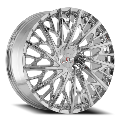 CAVALLO CLV-30 22X8.5 38 5X114.3/5X120 CHROME