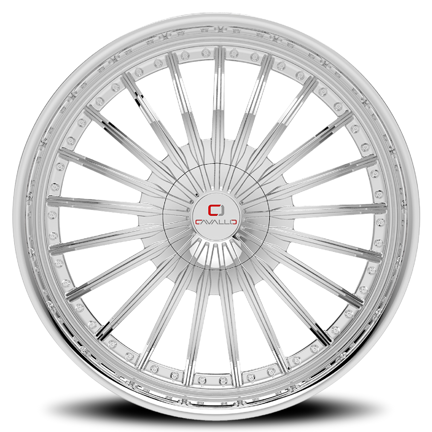 CAVALLO CLV-32 18X8 35 5X110/5X114.3 NANO CHROME