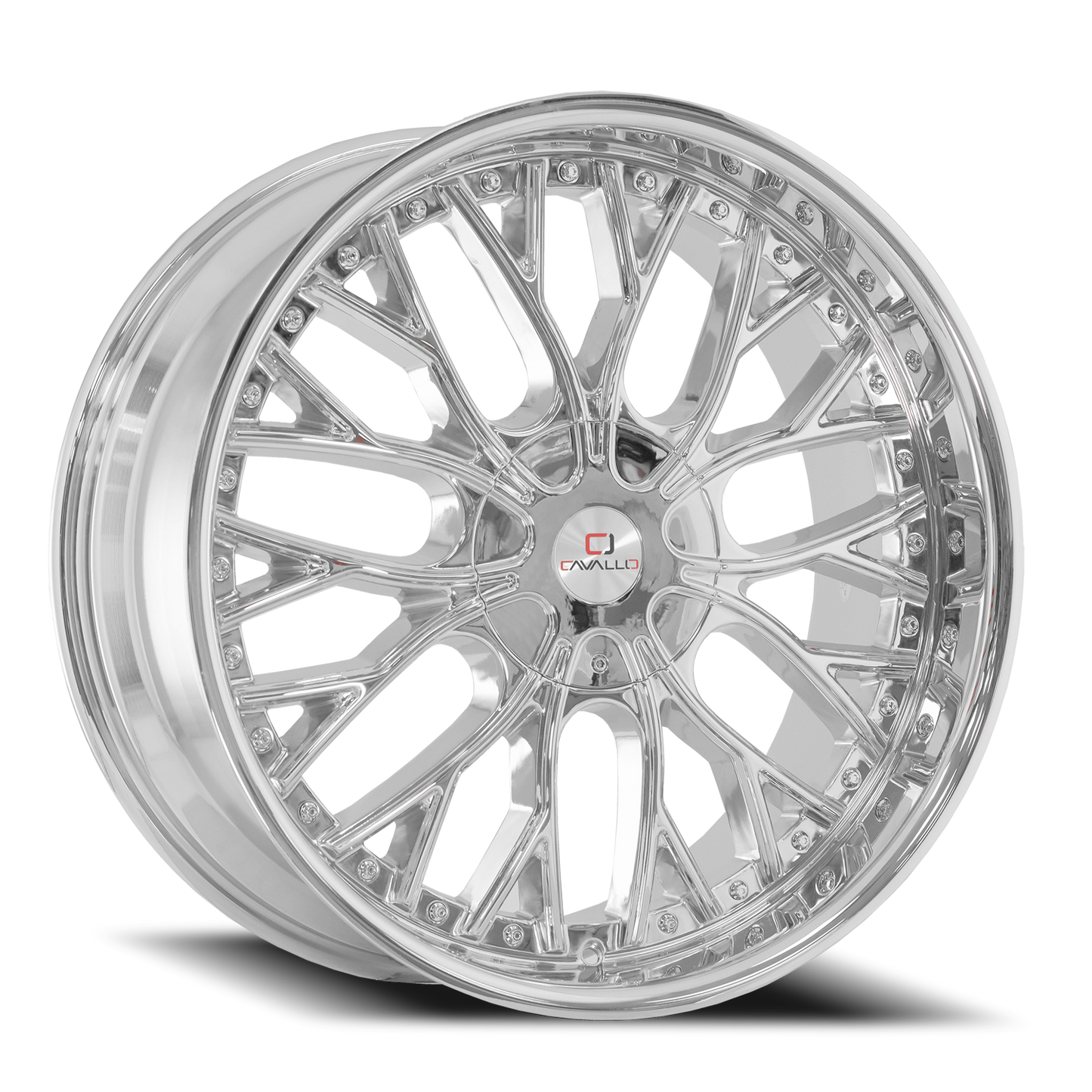 CAVALLO CLV-33 20X8.5 35 5X108/5X114.3 NANO CHROME