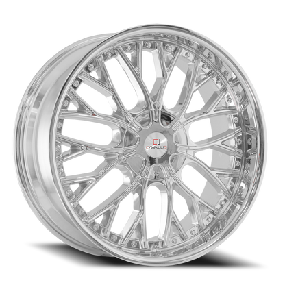 CAVALLO CLV-33 20X8.5 35 5X108/5X114.3 NANO CHROME