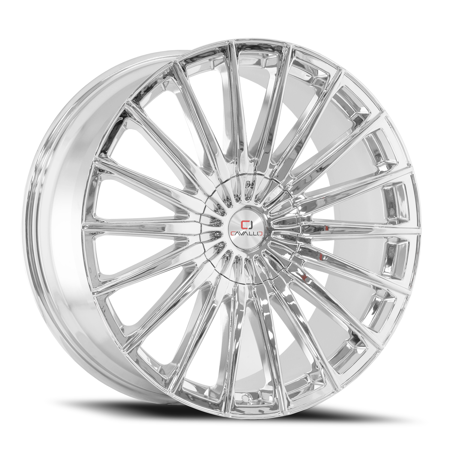 CAVALLO CLV-34 22X8.5 38 5X112/5X114.3 NANO CHROME
