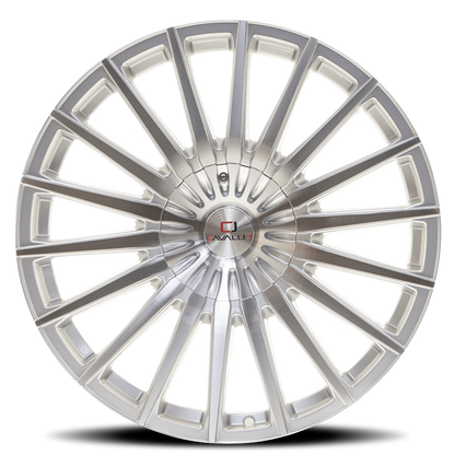 CAVALLO CLV-34 20X8.5 15 6X135/6X139.7 SILVER & MACHINED