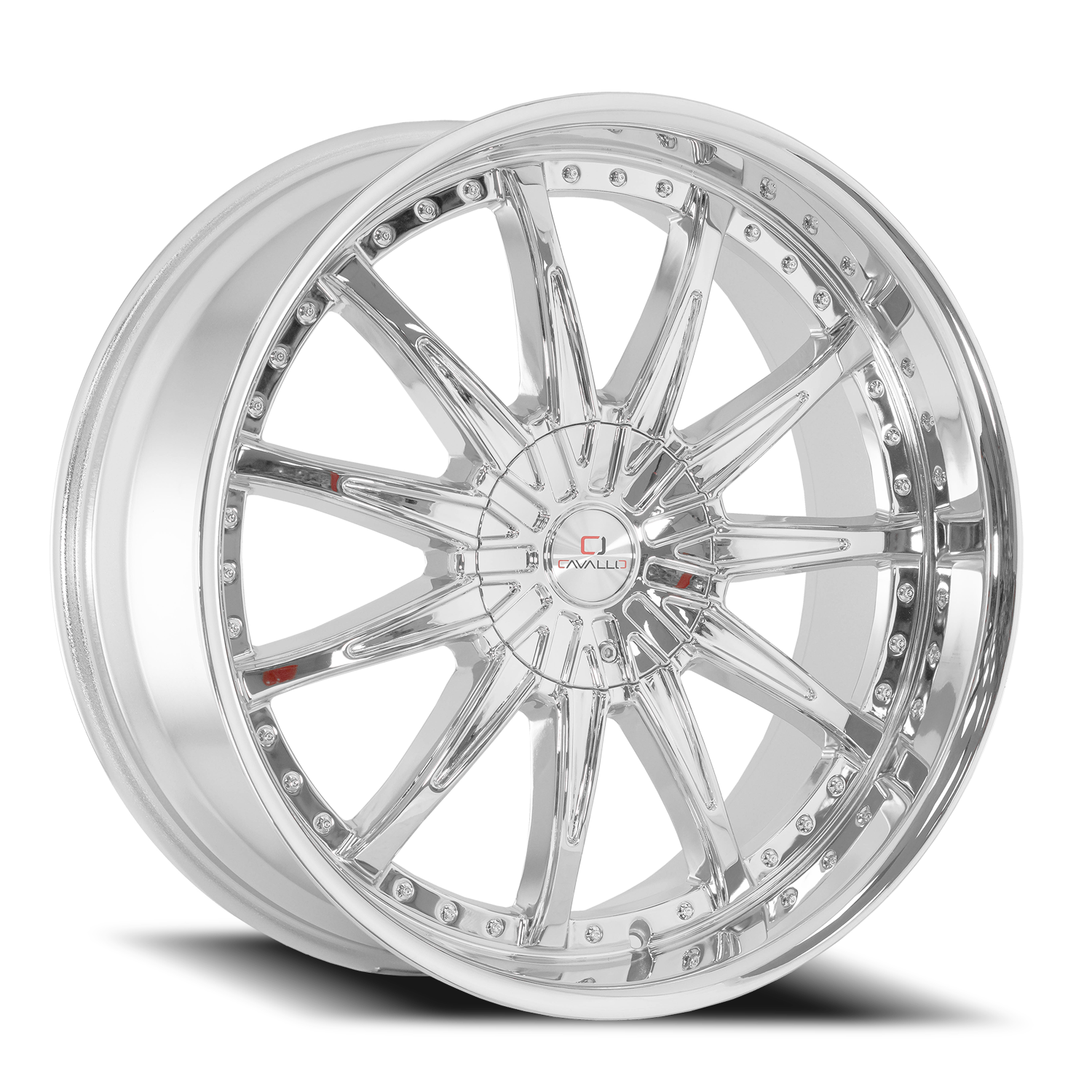 CAVALLO CLV-35 22X9.5 15 5X115/5X120 CHROME