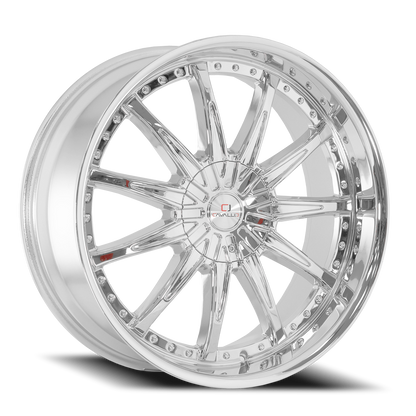 CAVALLO CLV-35 22X9.5 15 5X115/5X120 CHROME