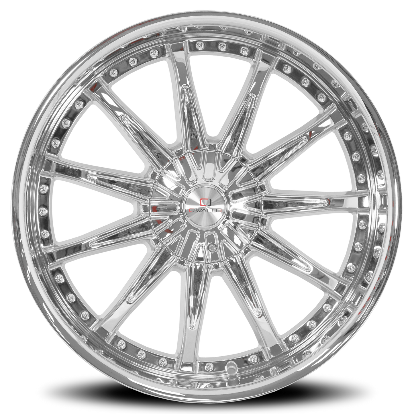 CAVALLO CLV-35 22X9.5 15 5X115/5X120 CHROME