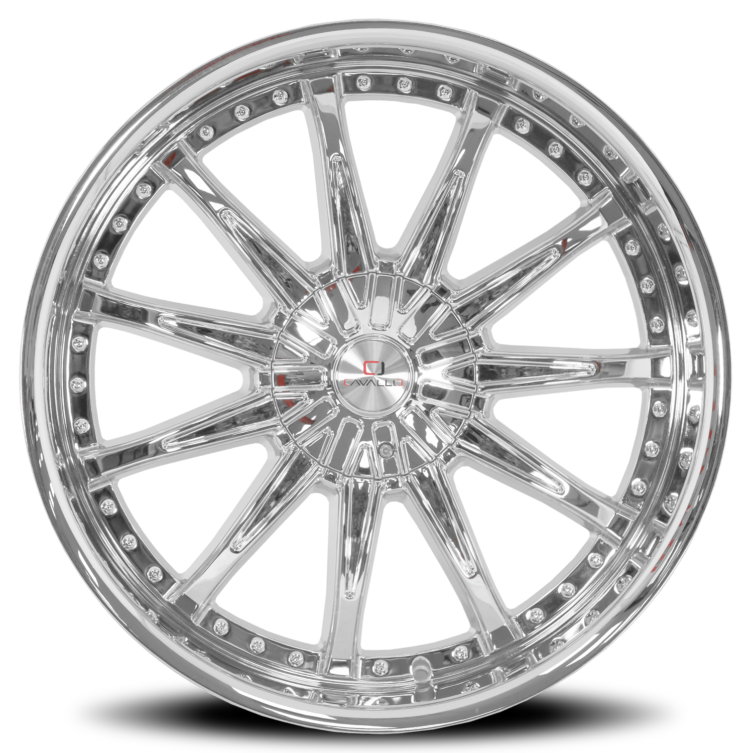 CAVALLO CLV-35 22X9.5 15 5X115/5X120 CHROME