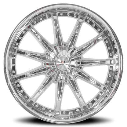 CAVALLO CLV-35 22X9.5 15 5X115/5X120 CHROME