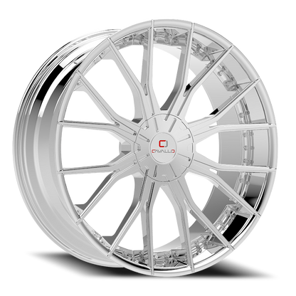 CAVALLO CLV-36 20X8.5 38 6X135/6X139.7 NANO CHROME