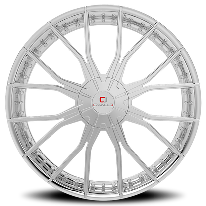 CAVALLO CLV-36 22X8.5 38 5X112/5X114.3 NANO CHROME