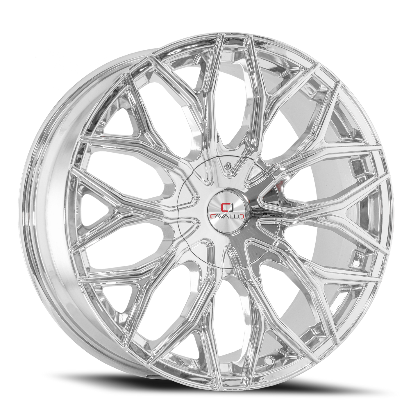 CAVALLO CLV-37 22X9.5 25 6X135/6X139.7 NANO CHROME