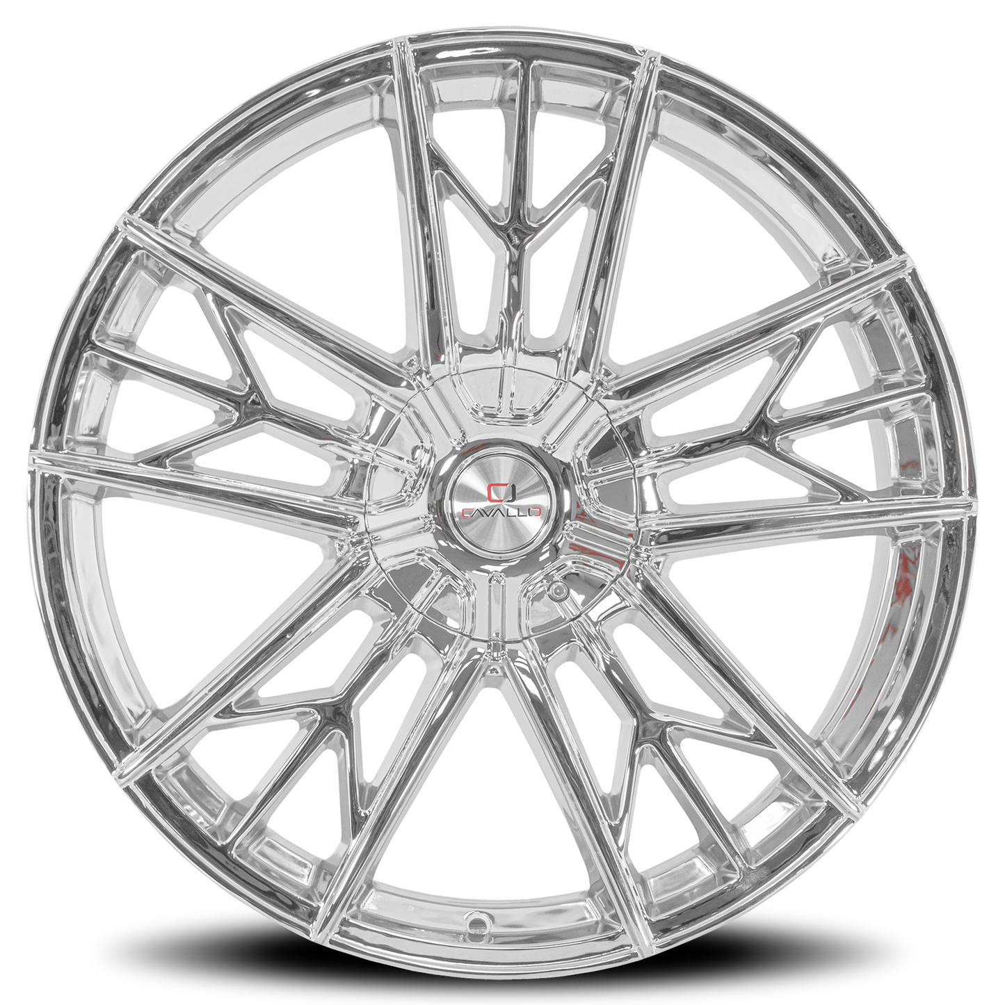 CAVALLO CLV-39 22X8.5 38 5X110/5X114.3 CHROME