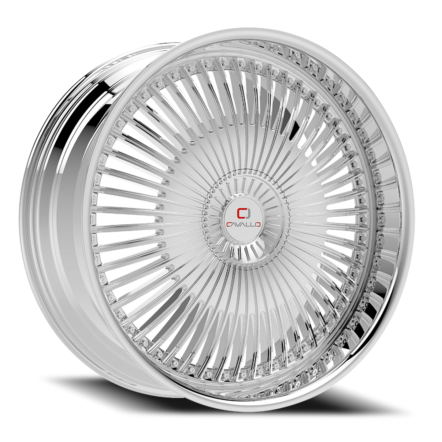 CAVALLO CLV-41 18X8 35 4X100/4X114.3 NANO CHROME
