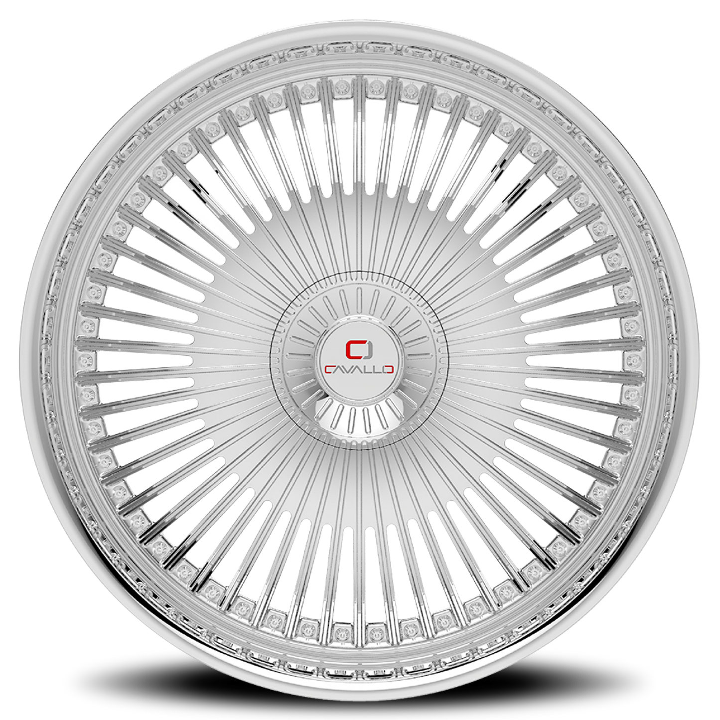 CAVALLO CLV-41 18X8 35 4X100/4X114.3 NANO CHROME