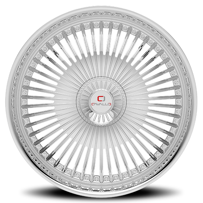 CAVALLO CLV-41 18X8 35 4X100/4X114.3 NANO CHROME