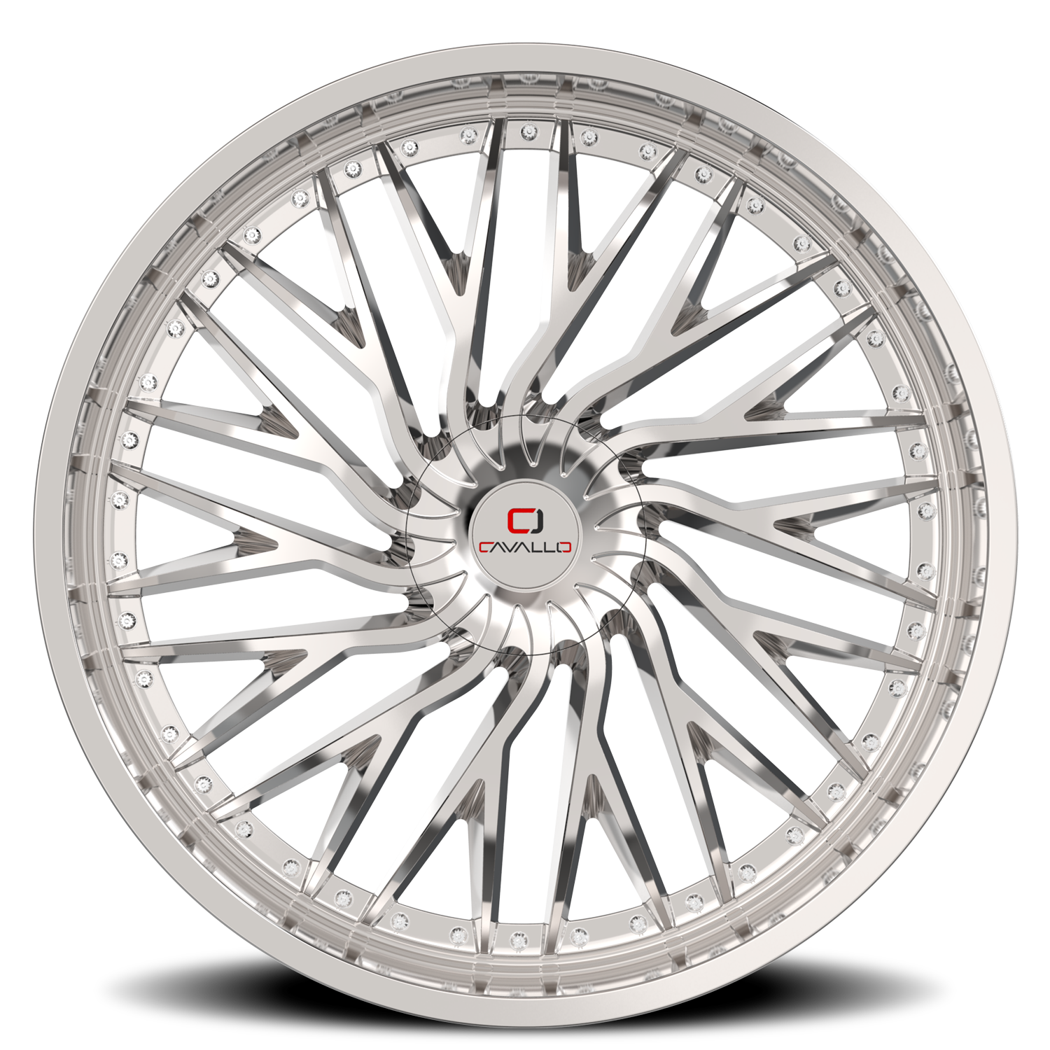 CAVALLO CLV-43 24X9 34 5X115/5X120 CHROME
