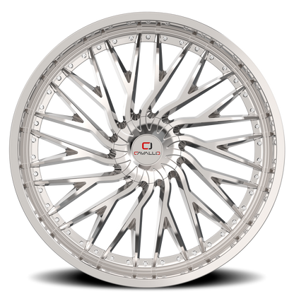 CAVALLO CLV-43 24X9 34 5X115/5X120 CHROME