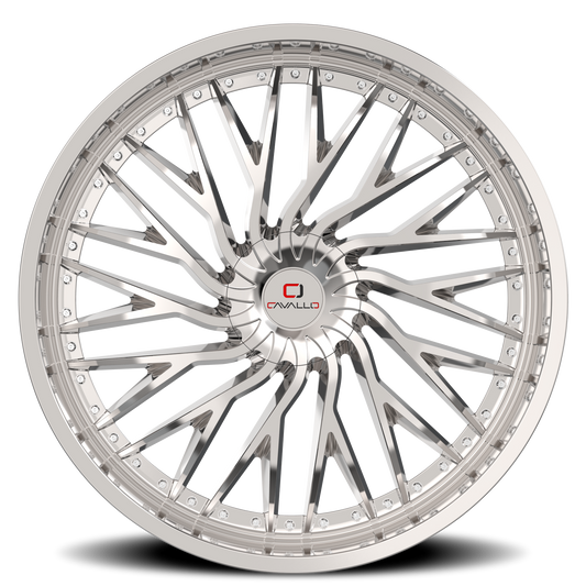 CAVALLO CLV-43 24X9 18 5X115/5X120 CHROME