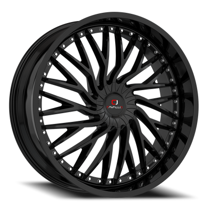CAVALLO CLV-43 22X9.5 25 6X135/6X139.7 GLOSS BLACK