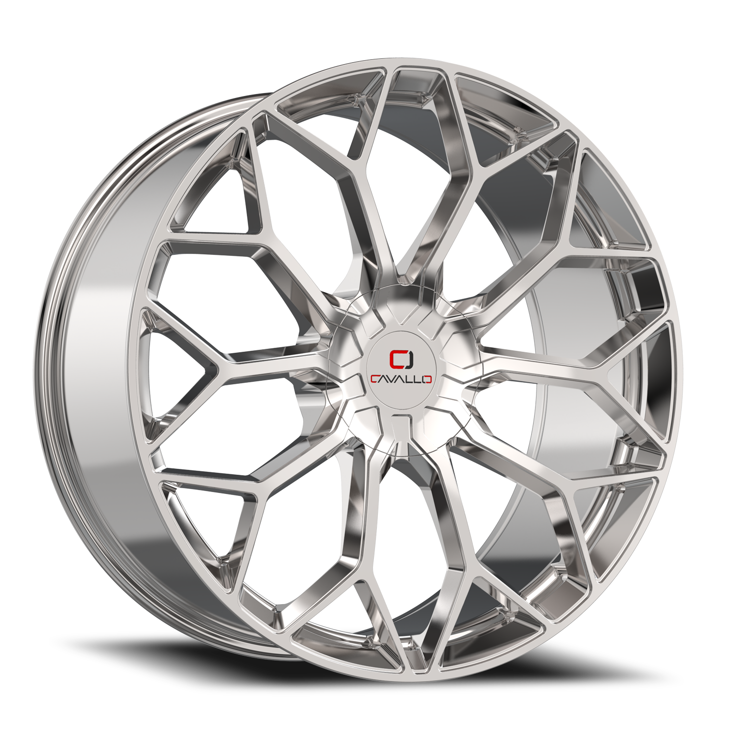 CAVALLO CLV-44 24X9 18 5X115/5X120 NANO CHROME