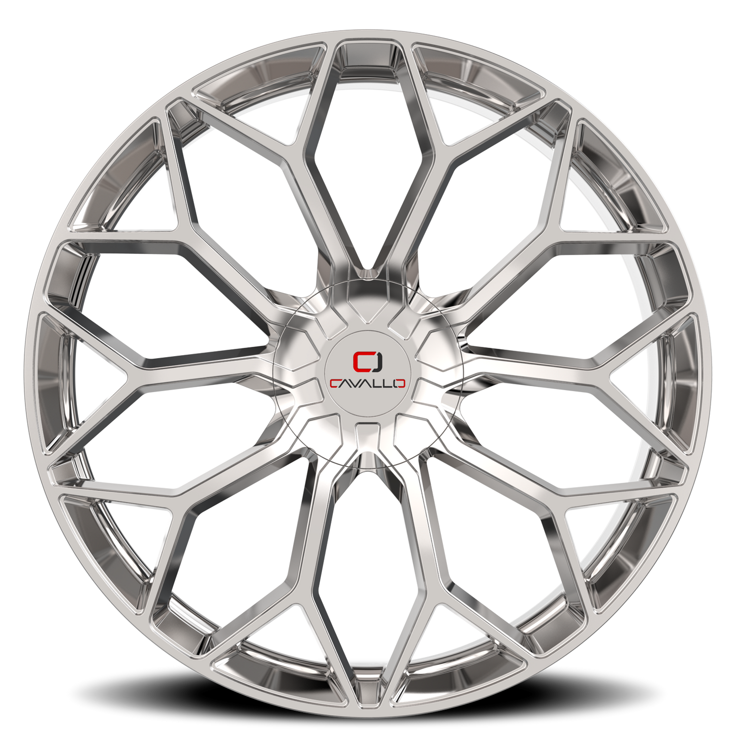 CAVALLO CLV-44 22X8.5 38 5X108/5X114.3 NANO CHROME
