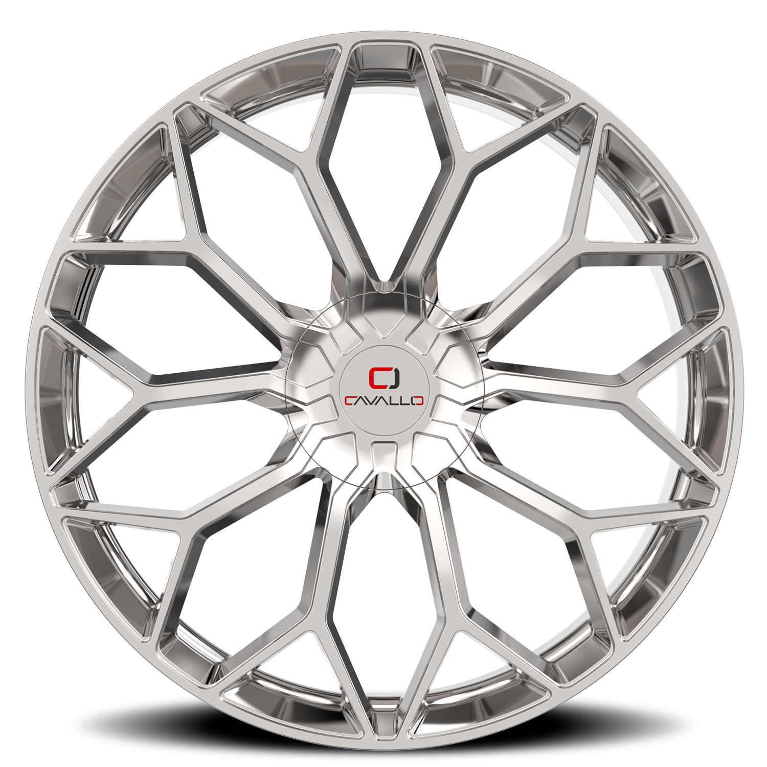 CAVALLO CLV-44 24X9 34 5X115/5X120 NANO CHROME